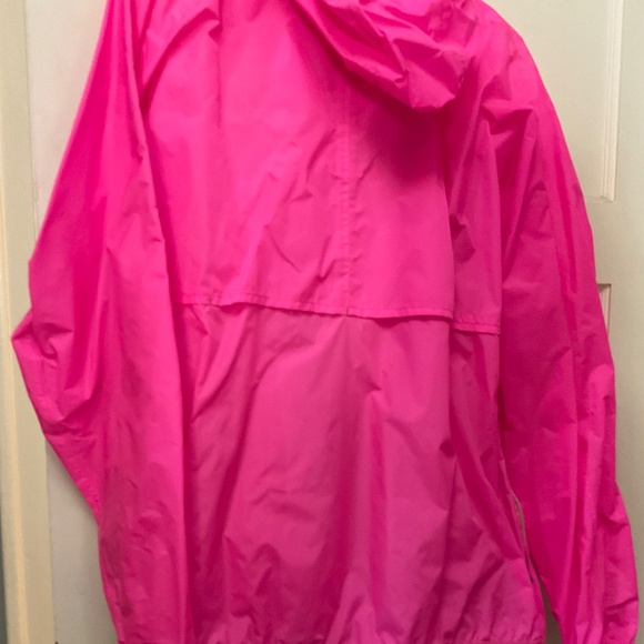 Women’s Large Hot Pink K Way Jacket Wind Breaker - Picture 5 of 7